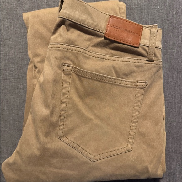Lucky Brand Tan Chinos - Picture 1 of 4